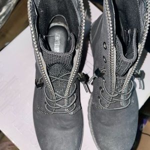 Jennifer Lopez combat boots